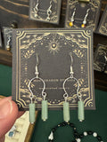 Adventurine earrings