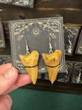 Deer coffin bone earrings