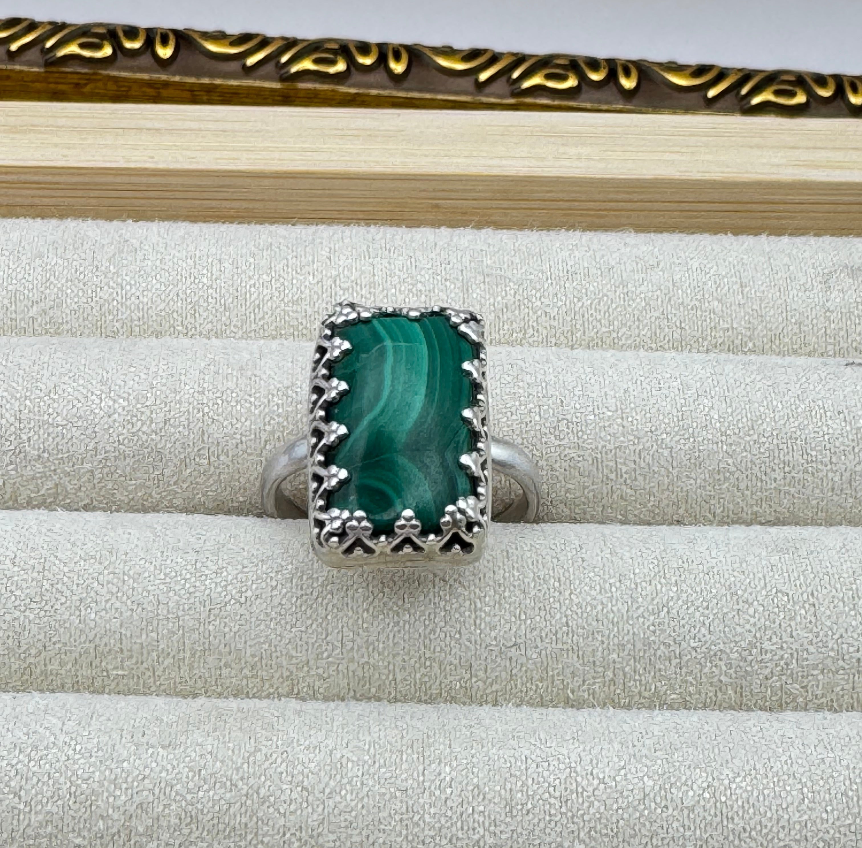 Malachite Ring