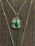 Celestial Malachite pendant