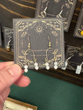 Howlite earrings
