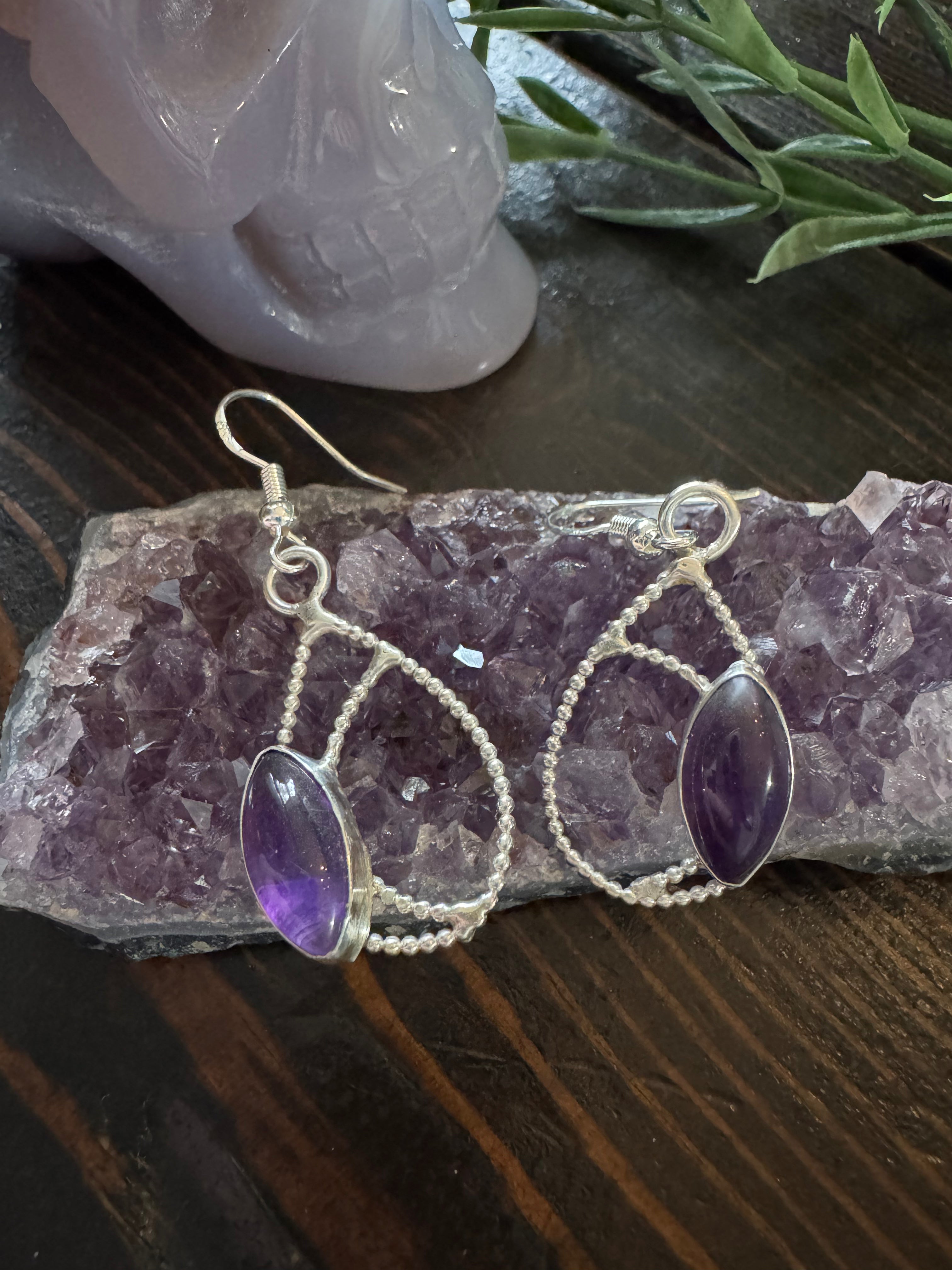 Amethyst Earrings