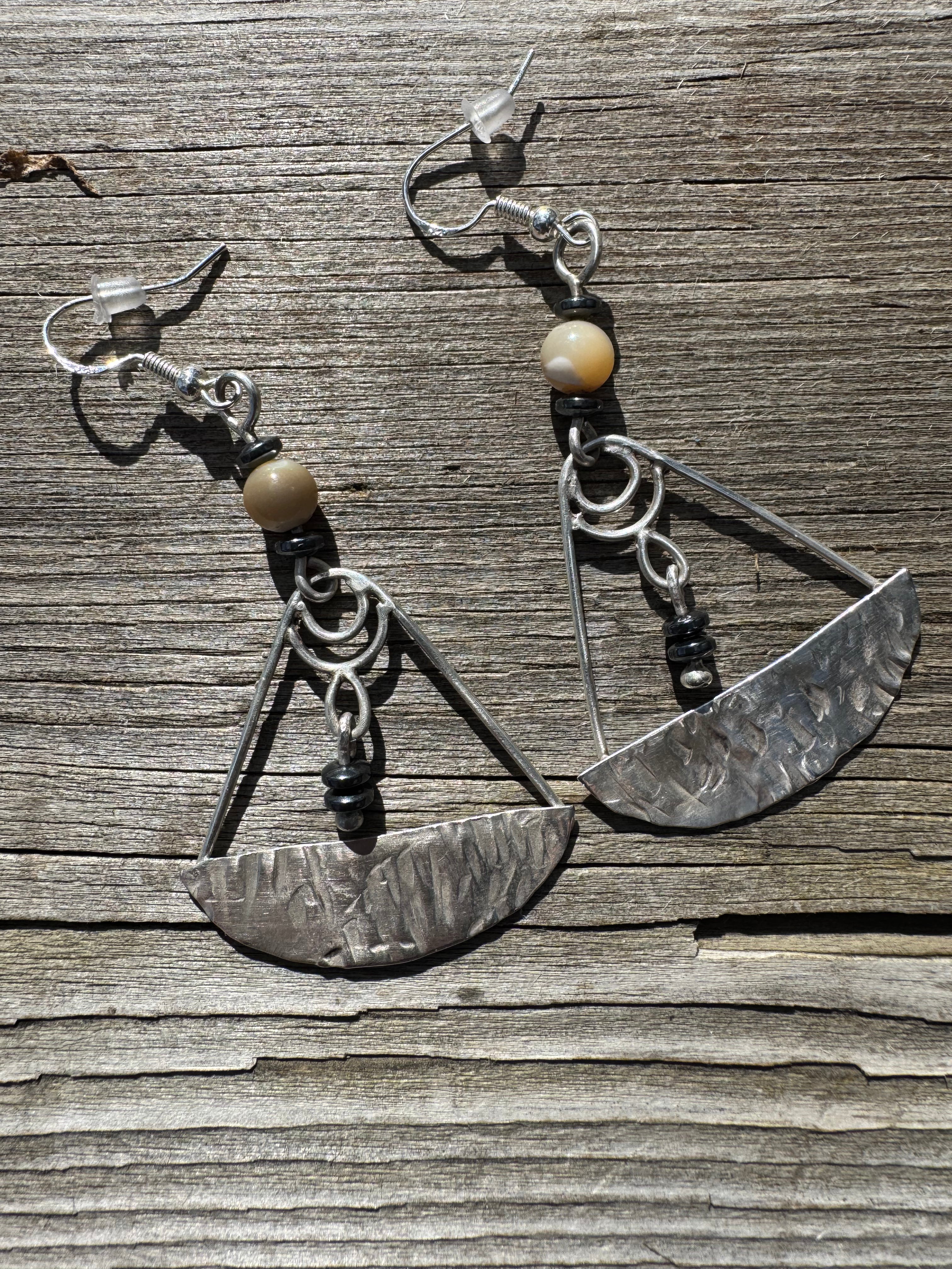 Mother of Pearl dangles