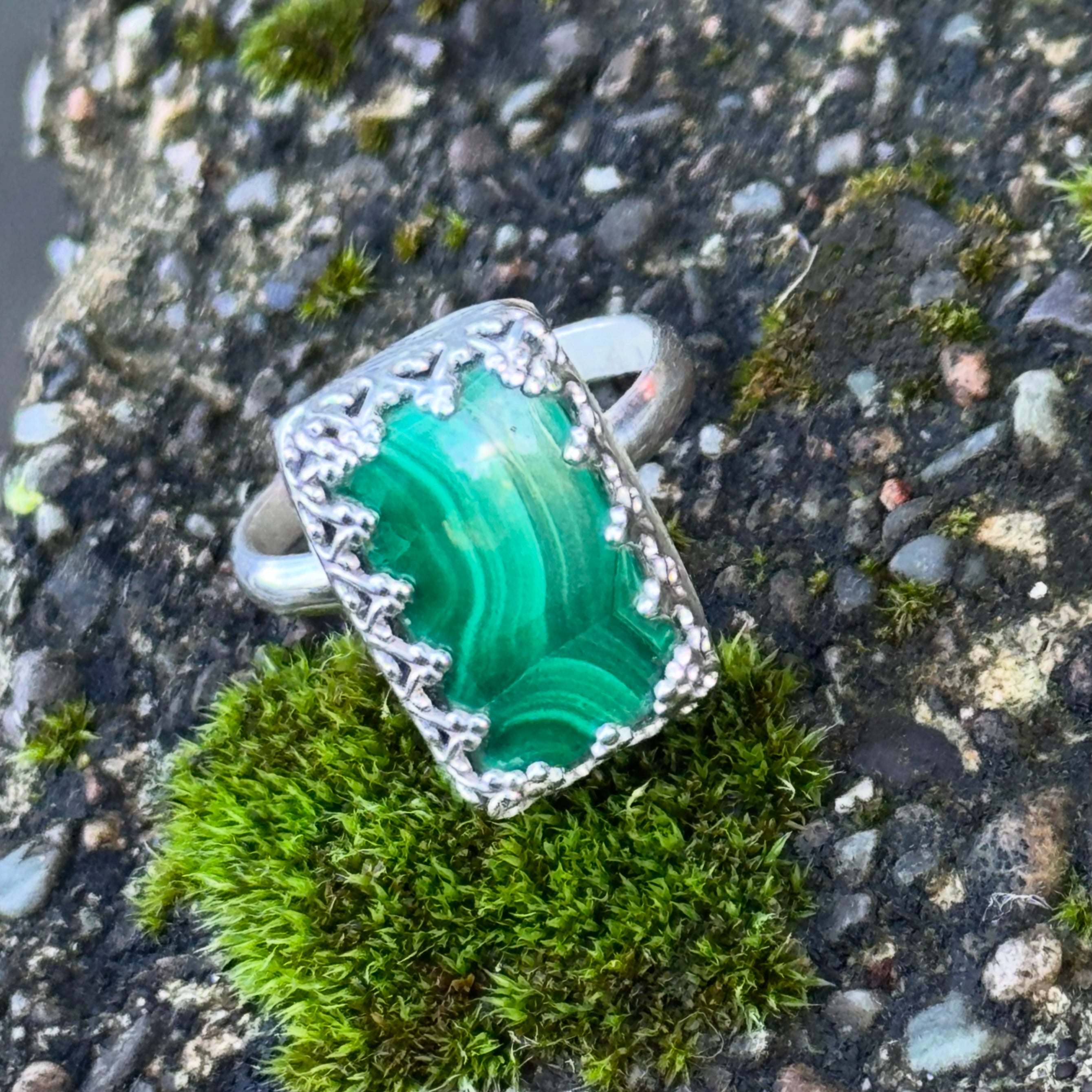 Malachite Ring